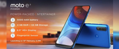 摩托罗拉Moto E7 Power泄露了规格和发布日期